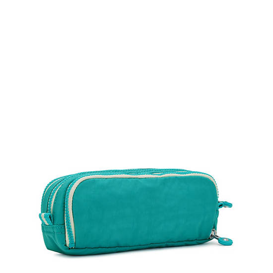 Kipling Gitroy Pencil Case Bags Turquoise Sea | AU 1624SG